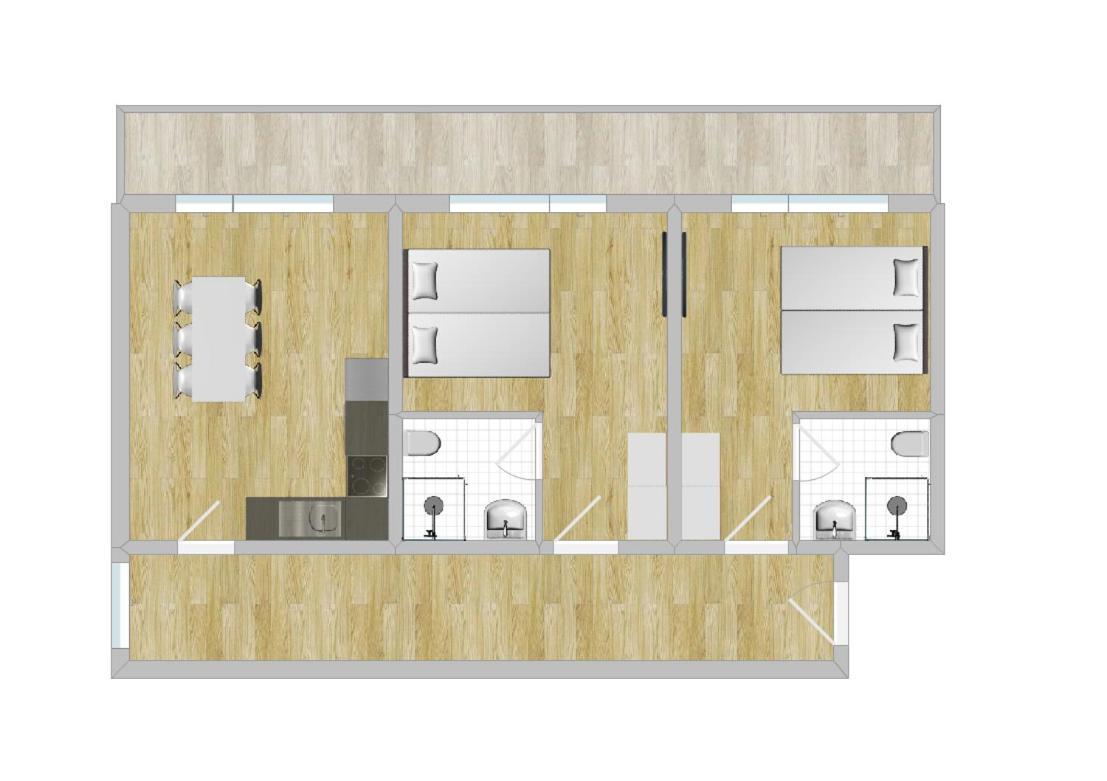 Alpenzeit Zillertal Apartments ツェル・アム・ツィラー 部屋 写真